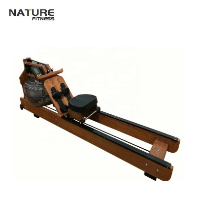 2018 New Design Commerical Use Seated Wooden Rower Machine Gym Equipment for Sale